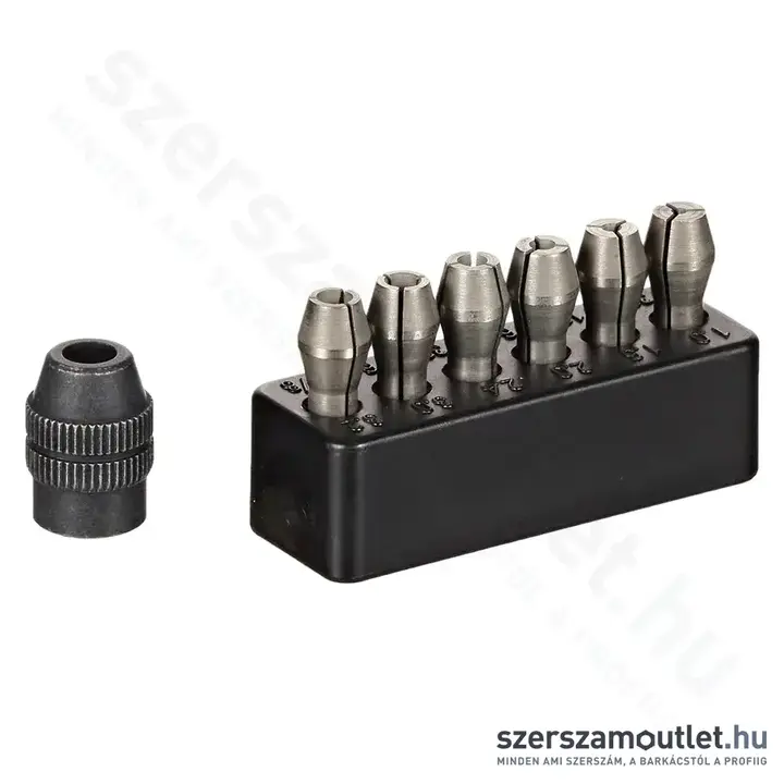 PROXXON MICROMOT Befogópatron készlet befogóanyával és tartóval, 1-3,2mm, 8db-os