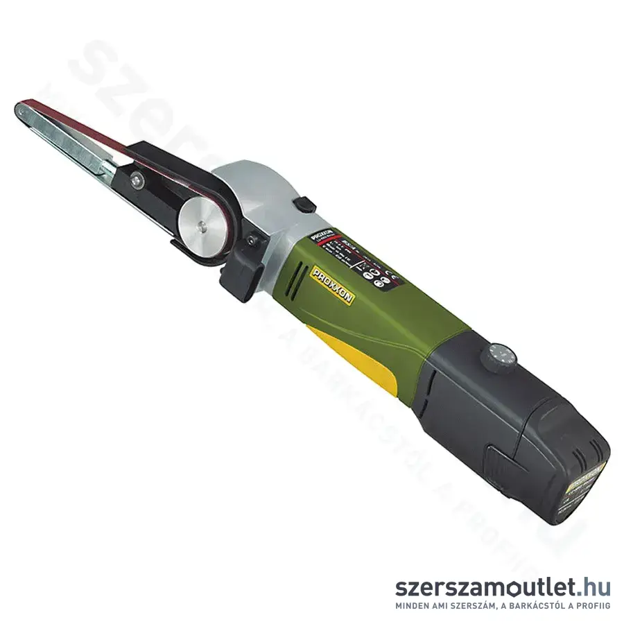 PROXXON BS/A Akkus szalagcsiszoló 10x330mm (2,6Ah/10,8V)