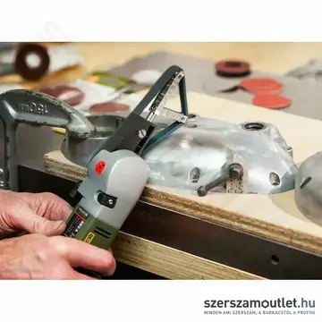 PROXXON RBS/A Akkus szalagcsiszoló 60°, 10x330mm (2,6Ah/10,8V)