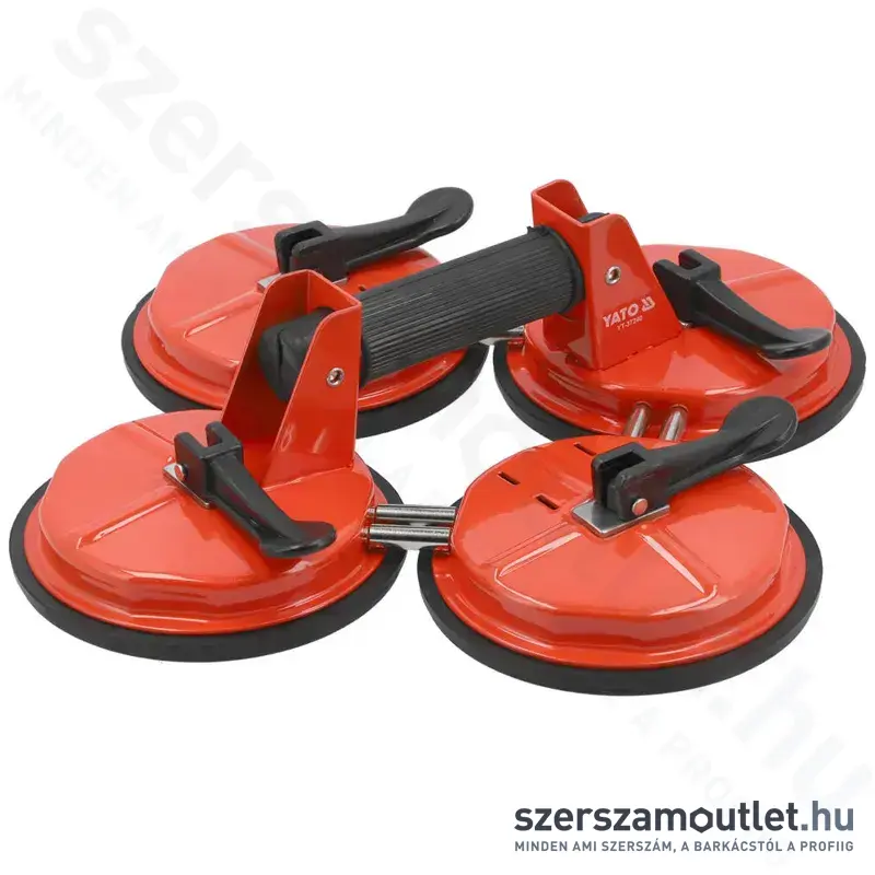 YATO Vákuumos ablakemelő/üvegfogó 4x150mm 300kg (YT-37240)