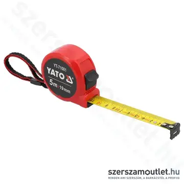 YATO Mérőszalag 5m/19mm (YT-71081)