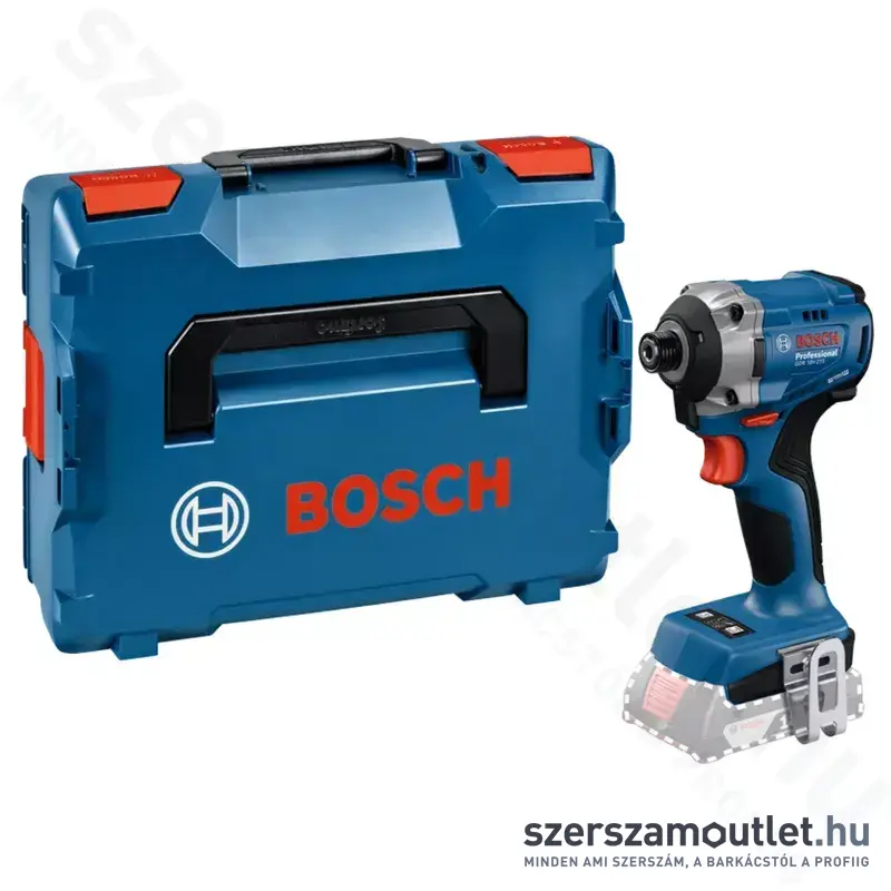 BOSCH GDR 18V-215 Akkus ütvecsavarozó L-Boxxban (215Nm 1/4