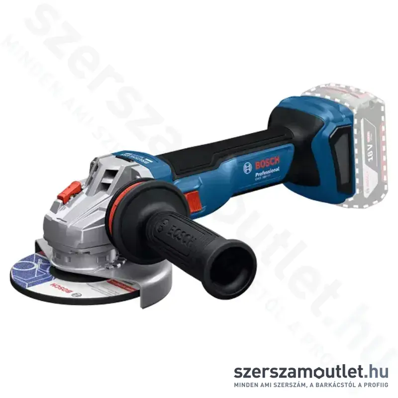 BOSCH GWS 18V-11 Akkus sarokcsiszoló (18V/125mm) (Akku és töltő nélkül!) (06019N4100)