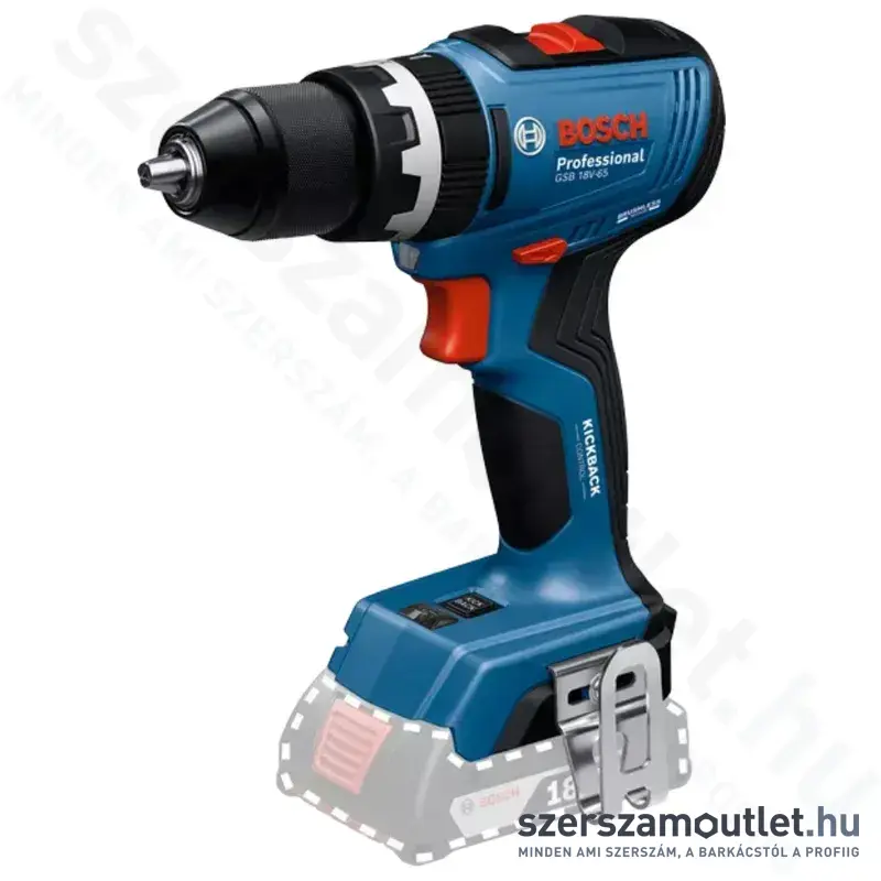 BOSCH GSB 18V-65 Akkus ütvefúró-csavarbehajtó (18V) (Akku és töltő nélkül!) (06019N3300)