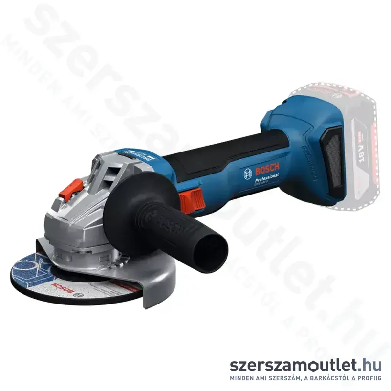 BOSCH GWS 18V-8 Akkus sarokcsiszoló (18V/125mm) (Akku és töltő nélkül!) (06019N9000)