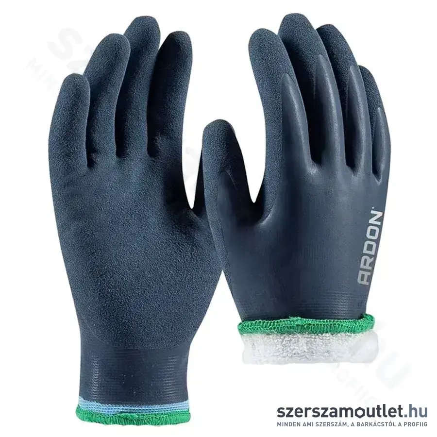 ARDON A9144 WP Winfine Téli kesztyű, bélelt, mártott, 10/XL (Kék)