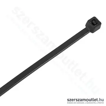 NEO TOOLS EXTREME Kábelkötegelő, gyorskötöző, UV-álló, 2,5x80mm (Fekete) (100db/csomag)