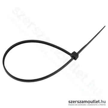 NEO TOOLS EXTREME Kábelkötegelő, gyorskötöző, UV-álló, 2,5x80mm (Fekete) (100db/csomag)