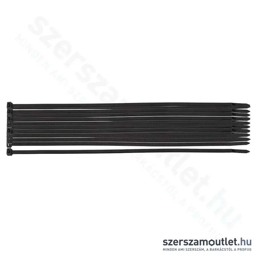NEO TOOLS EXTREME Kábelkötegelő, gyorskötöző, UV-álló, 3,6x200mm (Fekete) (20db/csomag)