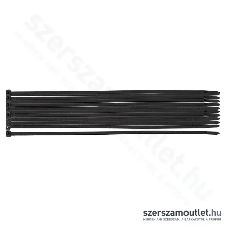 NEO TOOLS EXTREME Kábelkötegelő, gyorskötöző, UV-álló, 3,6x200mm (Fekete) (20db/csomag)