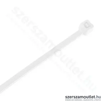 NEO TOOLS EXTREME Kábelkötegelő, gyorskötöző, UV-álló, 2,5x80mm (Fehér) (100db/csomag)