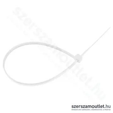 NEO TOOLS EXTREME Kábelkötegelő, gyorskötöző, UV-álló, 3,6x200mm (Fehér) (20db/csomag)