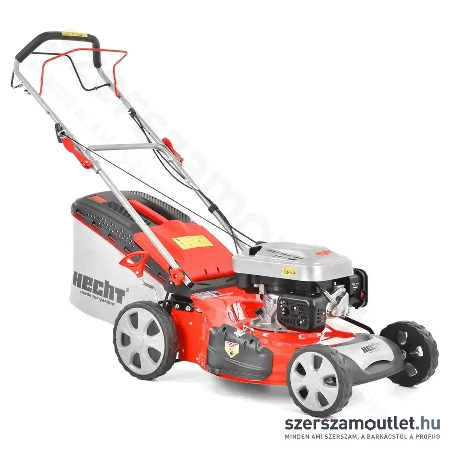 HECHT 551 SX 5 IN 1 Benzinmotoros, önjáró fűnyíró 51cm, 25-75mm, 70l, 173cm3