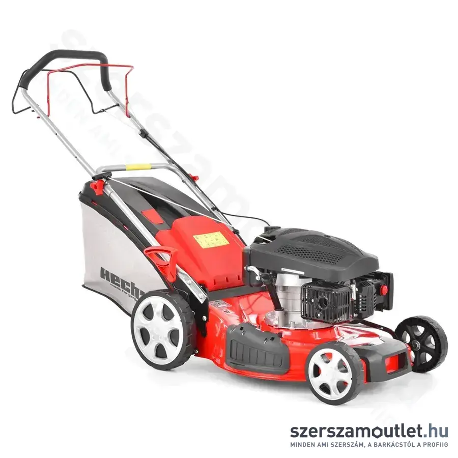 HECHT 5551 SX Benzinmotoros, önjáró fűnyíró 173cm3, 50cm, 55l, 25-65mm