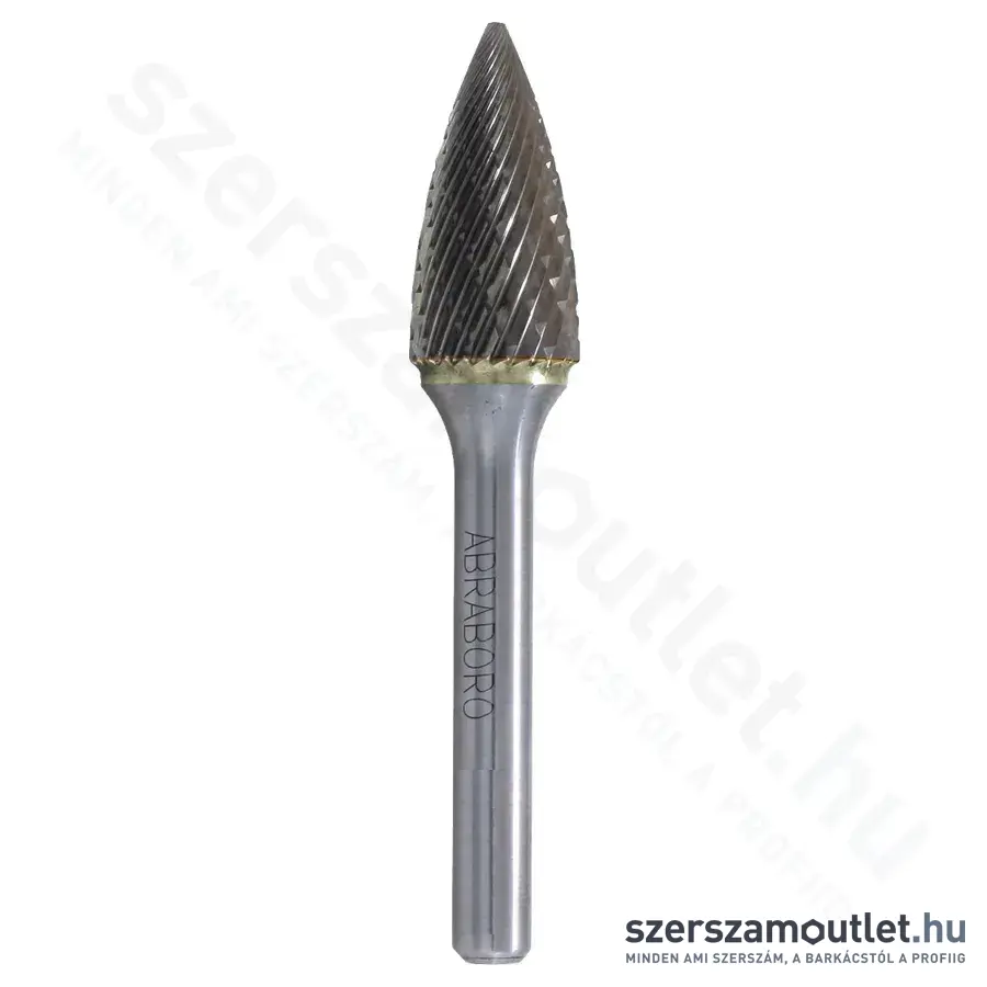 ABRABORO Keményfém turbómarófej, G alak, kereszt fogazás, 16x70/25mm