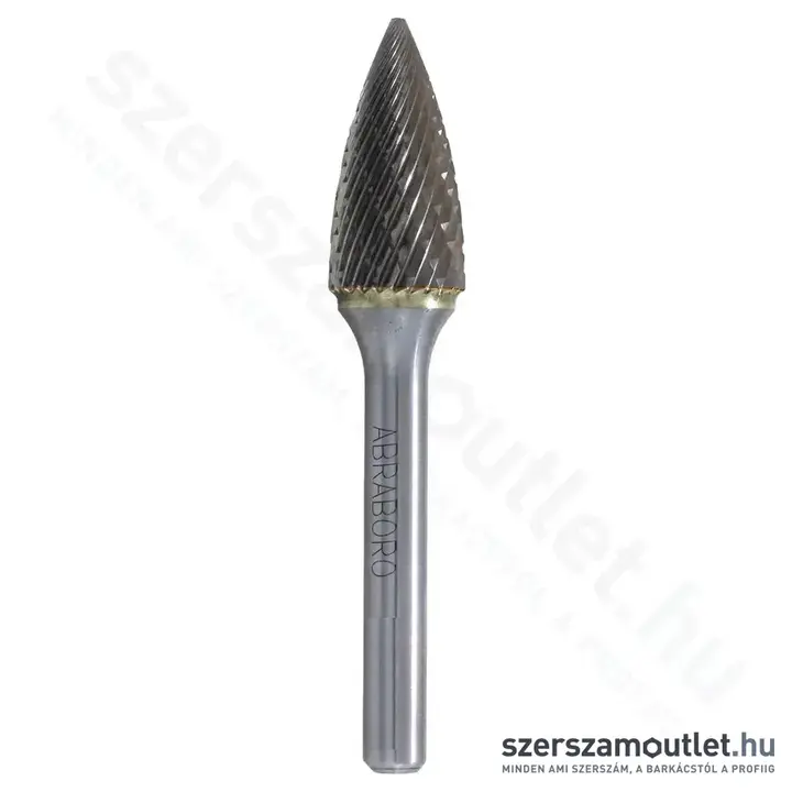 ABRABORO Keményfém turbómarófej, G alak, kereszt fogazás, 16x70/25mm