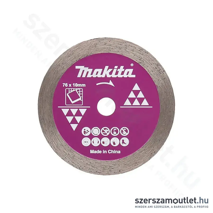 MAKITA DMC300 gyémánttárcsa 76x10 mm