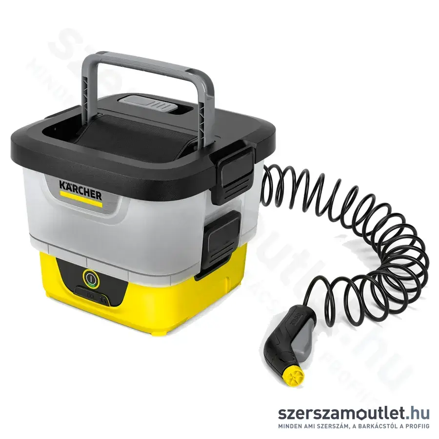 KARCHER OC 4 Akkus, mobil, kültéri tisztító 8l, 2l/perc, 2,8m tömlő