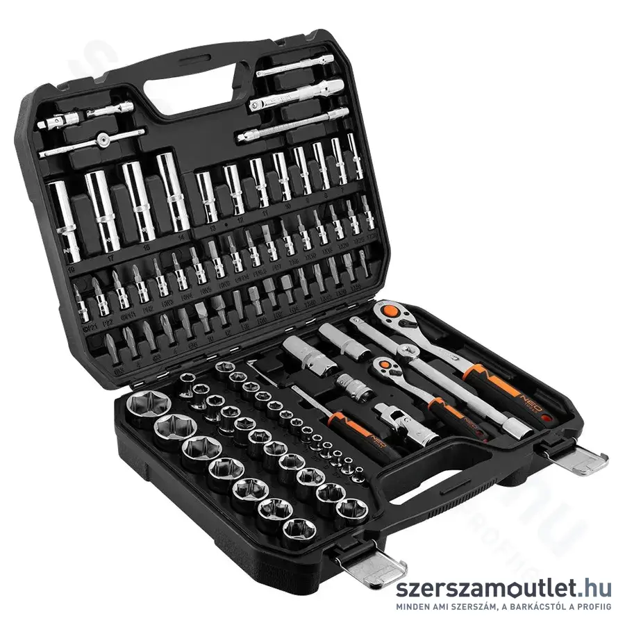 NEO TOOLS Dugókulcs -és bitkészlet 1/4