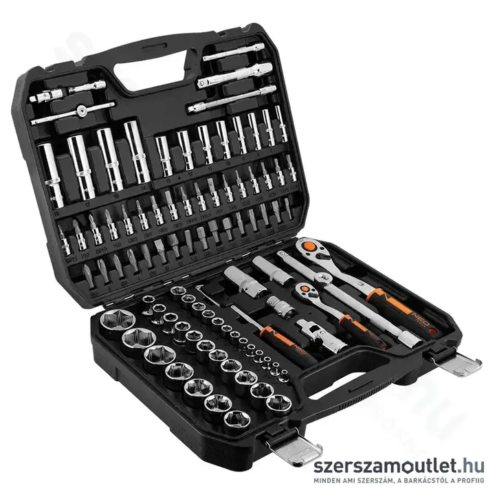 NEO TOOLS Dugókulcs -és bitkészlet 1/4