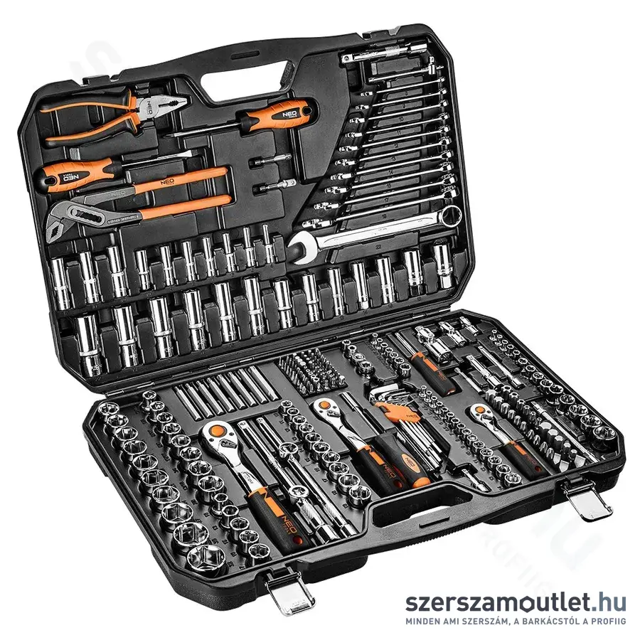NEO TOOLS Dugókulcs -és szerszámkészlet 1/4