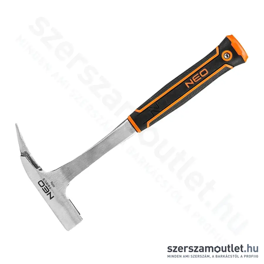 NEO TOOLS Léckalapács, monoblokk, kétkomponensű markolat, 326mm, 600g