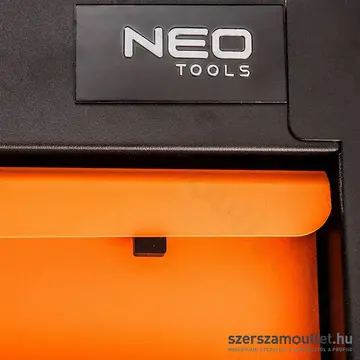 NEO TOOLS Műhelykocsi, 6 fiókos, 680x460x1030mm + szerszám készlet 149db-os