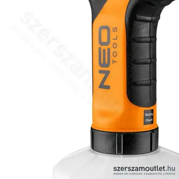 NEO TOOLS Akkus permetező, micro-USB, 2,41bar, 280-460ml/perc, 1l, 0-40°C (2,0Ah/3,6V)