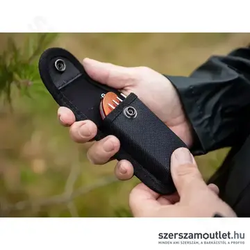 NEO TOOLS Tábori kemping zsebkés, evőeszköz funkció, alumínium, 100mm