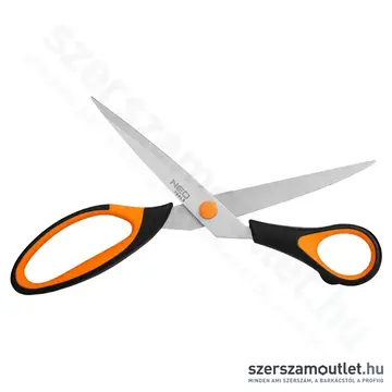 NEO TOOLS Univerzális olló, rozsdamentes acél, 2k markolat, 215mm