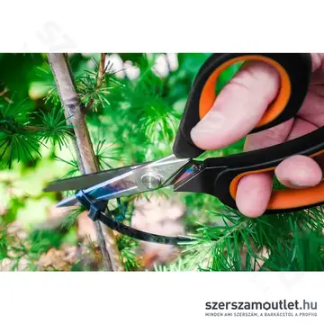NEO TOOLS Olló, kovácsolt acél, titánium bevonat, 2k markolat, 200mm