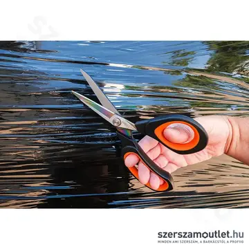 NEO TOOLS Olló, kovácsolt acél, titánium bevonat, 2k markolat, 200mm