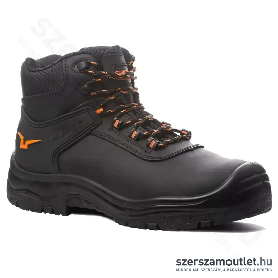 COVERGUARD OPAL S3 SRC Munkavédelmi bakancs 47-es (Fekete/Narancs)