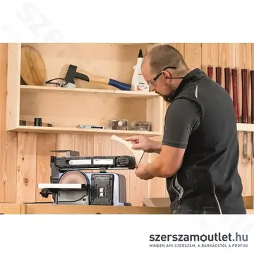 SCHEPPACH BTS 900 Szalag és tányéros csiszoló (370W/100x915mm) (5903306901)