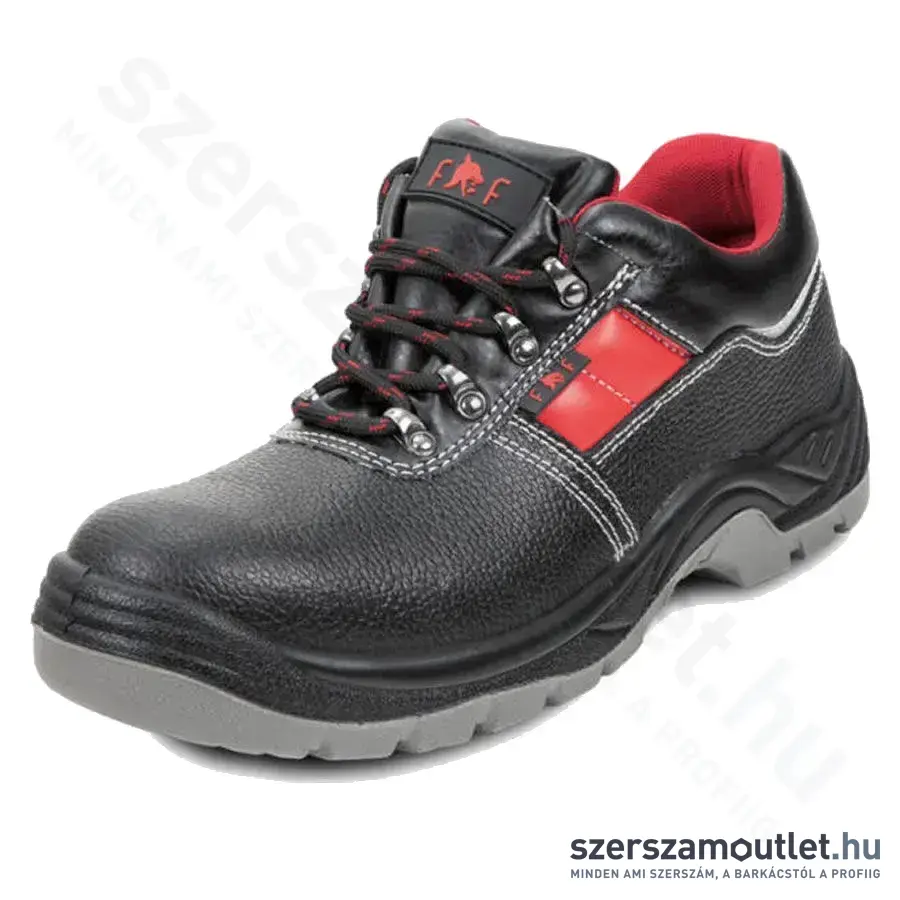 FRIDRICH SC-02-002 KIEL S3 SRC Munkavédelmi cipő 46-os (Fekete/Piros)