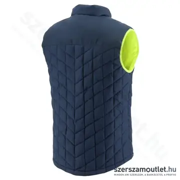 CATERPILLAR UNISEX Bélelt mellény XL-es (Kék/Neon) (1320055)