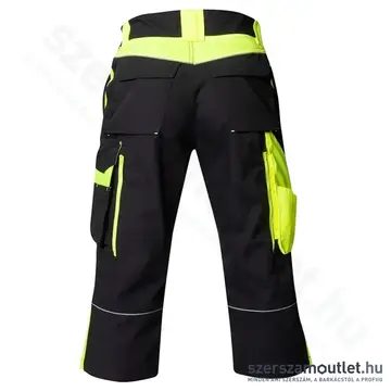ARDON NEON 3/4-es nadrág 48-as (Fekete/Sárga) (H6520)