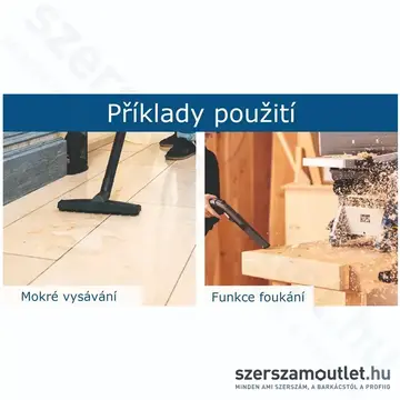 SCHEPPACH SPRAYVAC 20 Szőnyeg és kárpittisztító száraz/nedves porszívó (1600W/20l) (5905701901)
