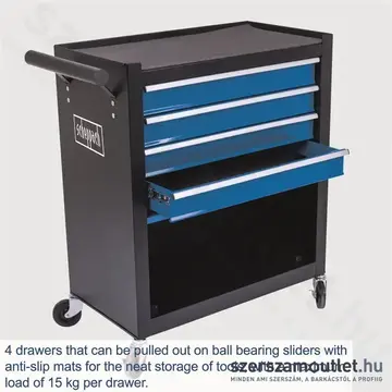 SCHEPPACH TW 1300 Műhelykocsi 695x335x755mm (5909319900)