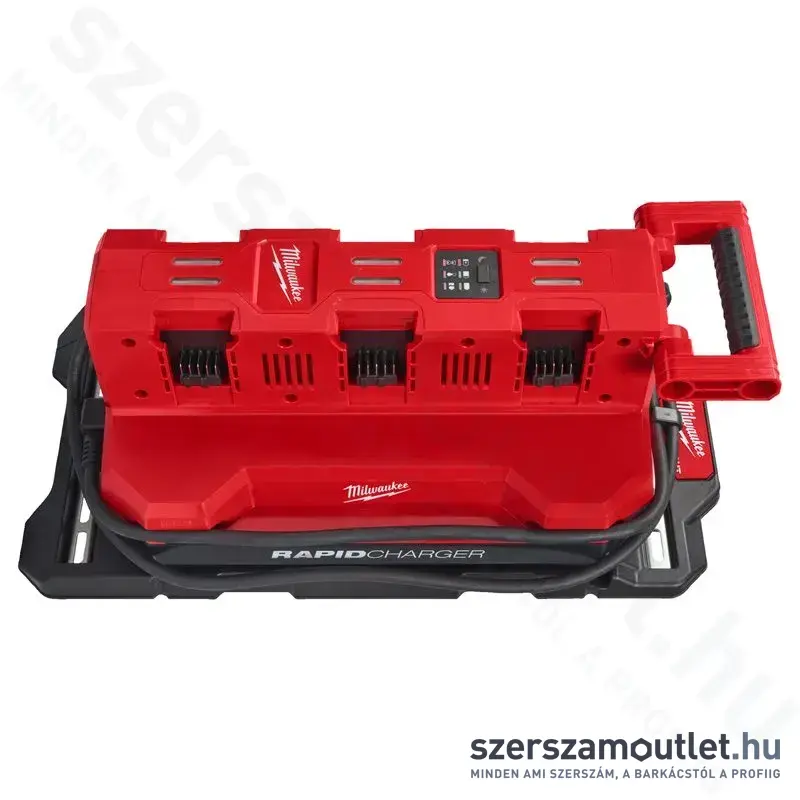 MILWAUKEE M18 MPC6 MOBIL PACKOUT™ 6 portos gyorstöltő (4932498551)