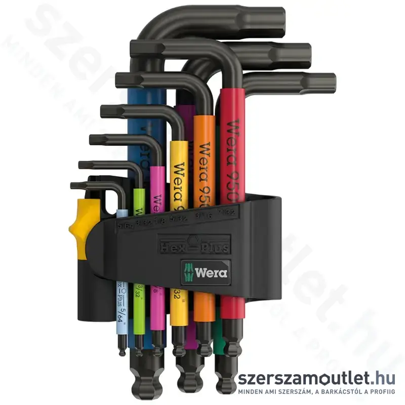 WERA 950/9 Imbuszkulcs készlet 9 részes (5/64