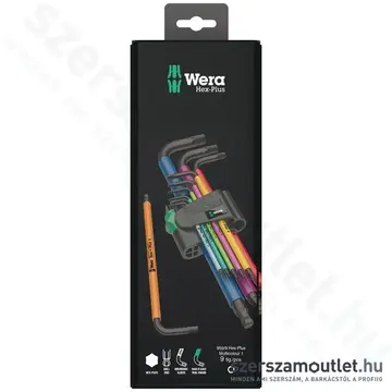 WERA 950/9 Hosszított imbuszkulcs készlet 9 részes (1,5-10mm)