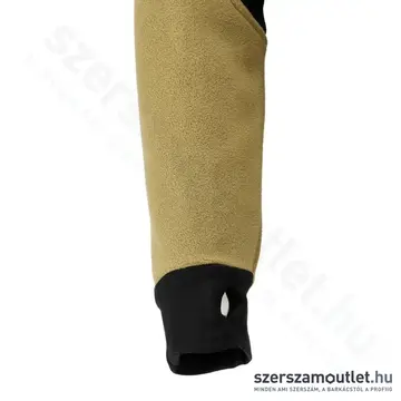YATO Polár pulóver, kapucnis, cipzáras, M-es (Fekete/Khaki)