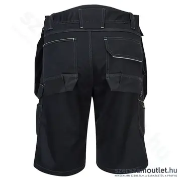 PORTWEST PW345 PW3 Holster Work Rövidnadrág 34-es (Fekete)