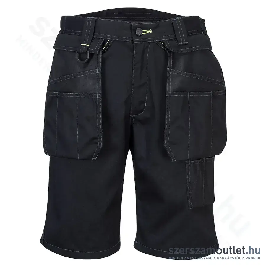 PORTWEST PW345 PW3 Holster Work Rövidnadrág 34-es (Fekete)