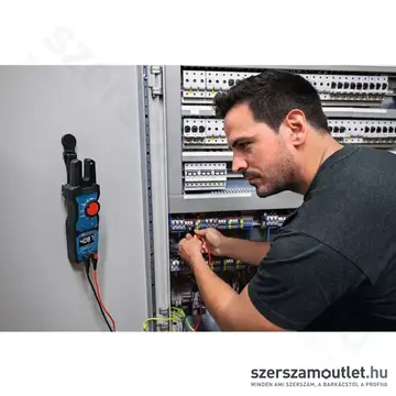 BOSCH GFM 1000-15 Professional Digitális Multiméter Lakatfogó Egyenes IP54, LCD, 1000V, 200A