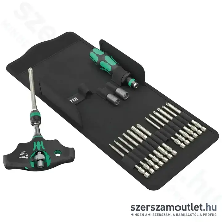WERA 400 RA SHK Hosszított bitkészlet racsnis funkcióval 18 részes