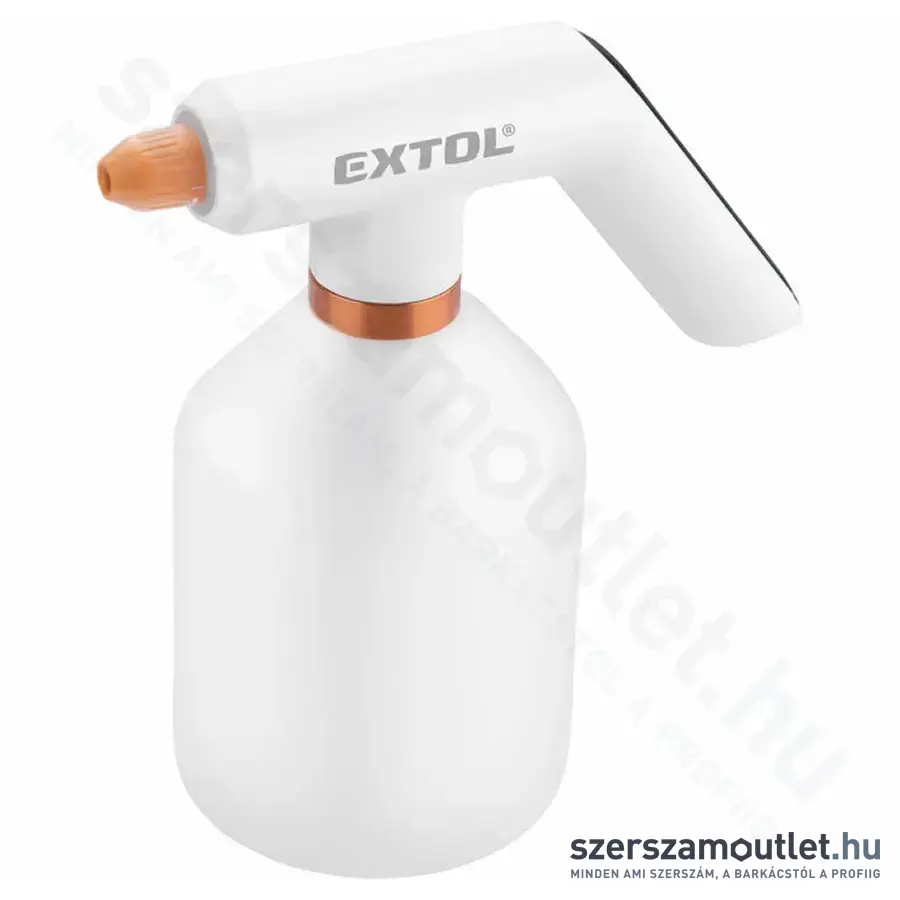 EXTOL Akkus permeteztő, 1l, USB töltés, 0,5l/perc (2,0Ah/4V)