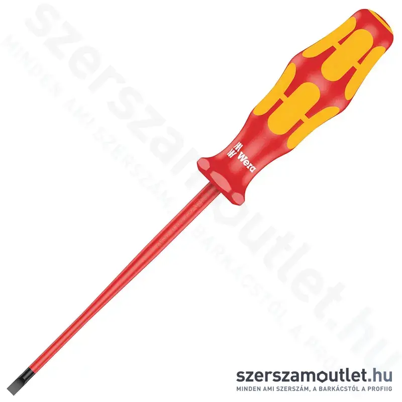 WERA 160 IS VDE Szigetelt csavarhúzó vékony szárral, lapos, 1x5,5x125mm