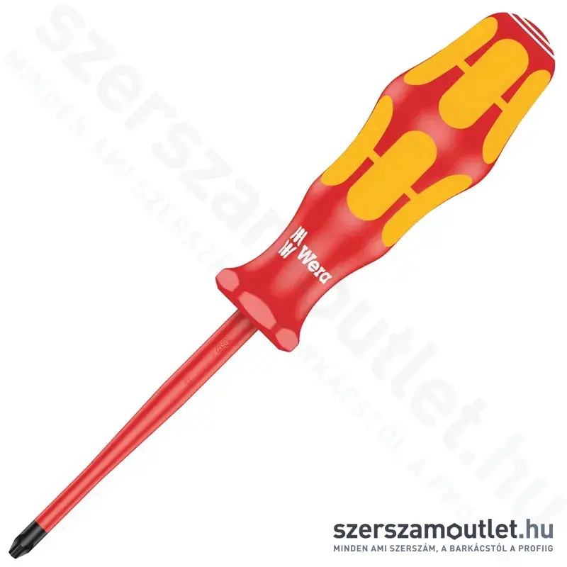 WERA 162 IS PH VDE Szigetelt csavarhúzó vékony szárral PH2x100mm